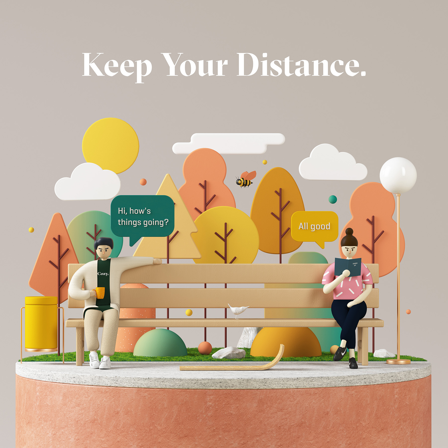 keep distance